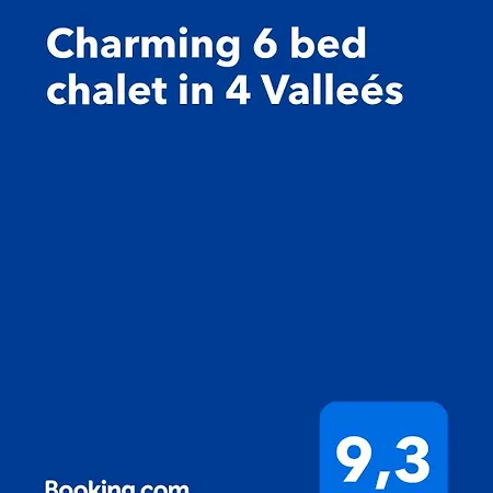 Charming 6 Bed In 4 Vallees Iserables